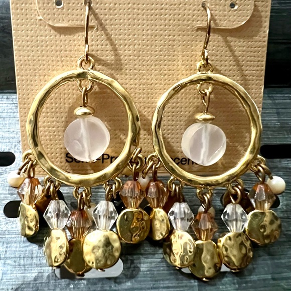 Lauren Ralph Lauren Women’s Textured Metal Hoop Earrings - Picture 2 of 13